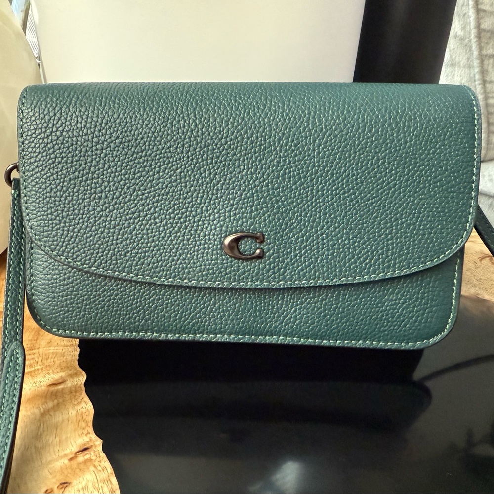 Coach Wyn Crossbody Clutch Purse Women’s Purse Bag Forest